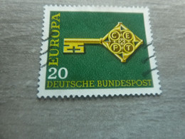 Deutsche Bundespost - Europa - Cept - Val 20 - Multicolore - Oblitéré - Année 1968 - - 1968