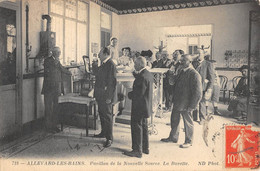 CPA 38 ALLEVARD LES BAINS PAVILLON DE LA NOUVELLE SOURCE LA BUVETTE - Altri & Non Classificati