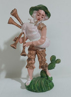 I104266 Pastorello Presepe - Statuina In Plastica - Zampognaro - Kerstkribben