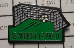 910B Pin's Pins / Beau Et Rare / THEME : SPRTS / FOOTBALL CLUB AS MONCHY LE PREUX P - Football