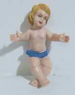 I104276 Pastorello Presepe - Statuina In Plastica - Gesù Bambino - Nacimientos - Pesebres