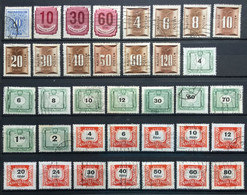 HONGRIE / TIMBRES-TAXE / 1945 - 1958-69 - Dienstzegels