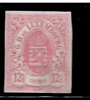 754 LUXEMBOURG LËTZEBUERG LUXEMBURGO YVERT 7 - 1852 Guglielmo III