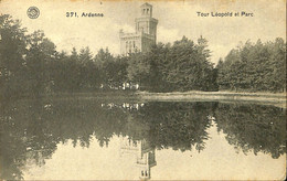 038 409 - CPA - Belgique - Tour Léopold Et Parc - Houyet