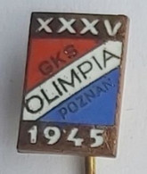 KS Olimpia Poznań Poland  Football Soccer Club Fussball Calcio Futbol Futebol  PINS A4/5 - Football