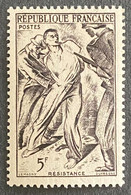 FRA0790MH - Résistance - 5 F MH Stamp - 1947 - France YT 790 - Neufs