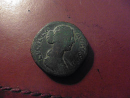 MONNAIE ROMAINE LUCILE , LA PIETE - Other Roman Coins