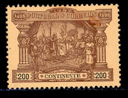 ! ! Portugal - 1898 Postage Due 200 R - Af. P 06 - MH - Ongebruikt