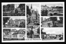 Orig. Foto AK 1962, Gruß Aus Neumünster, Mehrbild AK Mit  Verschiedenen Ansichten - Neumünster