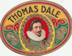 Etiquette Boite Cigare En Relief  " THOMAS DALE  " No 2 - Etichette