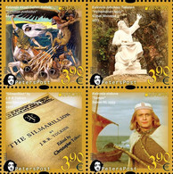 Finland 2022 Europa Peterspost Myths & Legends Kalevala Block Of 4 Stamps Mint - Neufs