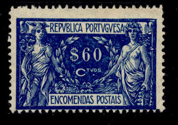 ! ! Portugal - 1920 Parcel Post $60 - Af. EP 08 - MH - Ongebruikt