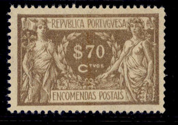 ! ! Portugal - 1920 Parcel Post $70 - Af. EP 09 - MNH - Ongebruikt