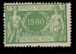 ! ! Portugal - 1920 Parcel Post 1$00 - Af. EP 12 - No Gum - Ongebruikt
