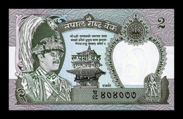 Nepal 2 Rupees 2000-2001 Pick 29b(4) Sign 14 SC UNC - Népal