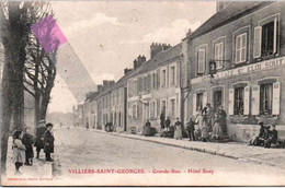 * VILLIERS SAINT GEORGES Grande Rue Hôtel Souy - Villiers Saint Georges