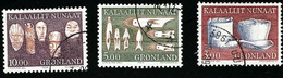 1988 Old Artifacts Michel GL 186 - 188 Stamp Number GL 165A - C Yvert Et Tellier GL 174 - 177 - Gebraucht