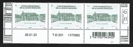 France 2022 - Yv N° 5565 ** - Cité Internationale De La Langue Française Villers-Cotterêts - Unused Stamps