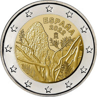 ESPAÑA  /  SPAIN    2.022  2022  2€ BIMETALICA "PARQUE NACIONAL DE GARAJONAY"  SC/UNC   T-DL-12.961 - Spain
