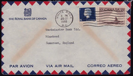 CANADA  1958 COVER To England @D6343 - Cartas & Documentos