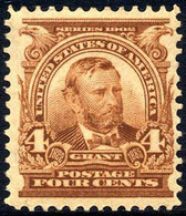 US #303 Mint Hinged 4c Grant From 1903    VF - Unused Stamps