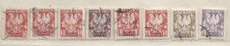 Polen 1951-1980 Wappen/Adler Porto Siehe Bild 8 Marken Gestempelt Poland Postage Due Used - Taxe