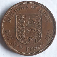 JERSEY : ONE NEW PENCE 1971 - Jersey