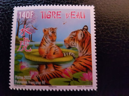 Polynesia 2022 Polynesie China Chinese Year TIGER Water Tigre Astrology 1v Mnh - Unused Stamps