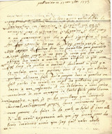 1773 BRETAGNE ANCIENS FIEFS DOMAINES LETTRE  BILLETTE DE BAILLY à  BURGAT CHEVALIER CHATEAU DE KERCADO Près AURAY - Historical Documents