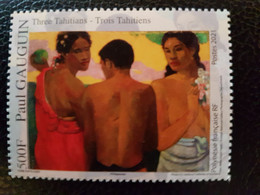 Polynesia 2021 130 Year PAUL GAUGUIN Arrival  Tahiti Art Paint Painting 1v Mnh - Nuovi