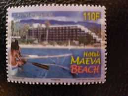 Polynesia 2021 Polynesie Mythical Hotel MAEVA BEACH Landscape Tourisme Boat 1v - Neufs