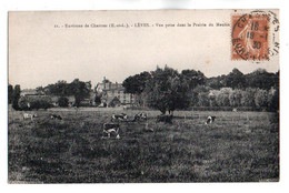 (28) 1734, Lèves, Vue Prise Dans La Prairie Du Moulin - Lèves