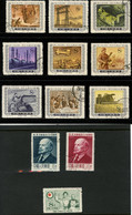 CHINA PRC - 1955 Set C31 MICHEL #266,  C34 MICHEL # 282-283, S13 MICHEL # 269-277.  CTO - Used Stamps