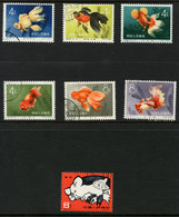 CHINA PRC - 1960 Six Stamps From Set S38 MICHEL # 534, 535, 536, 537, 541, 544 And From S40 MICHEL # 546. CTO - Used Stamps