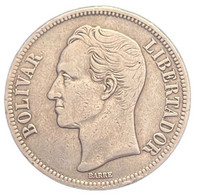 VENEZUELA. 5 BOLÍVARES 1.924. PLATA - Venezuela