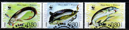 BULGARIA - 2004 - Worldwide Fund For Nature - Fishes - USATI - Used Stamps