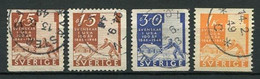Schweden Nr.340/2              O  Used                   (1466) - Used Stamps