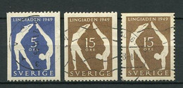 Schweden Nr.349/50              O  Used                   (1468) - Used Stamps