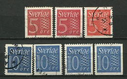 Schweden Nr.429/30              O  Used                   (1492) - Used Stamps