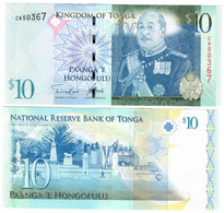 Tonga 10 Pa'anga 2009 (2014) UNC - Tonga