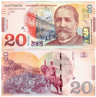 Georgia 20 Laari 2016 UNC "AA" - Georgien