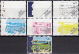 NEW ZEALAND 1997 Vineyards, $1.80 Colour Separations Proof - Agriculture