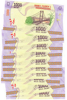 Madagascar 10x 1000 Ariary 2017 (2022) UNC - Madagascar