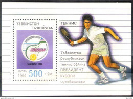 1263  Tennis - Uzbekistan Yv B 3 - MNH - No Gum - 0,75 - Tennis