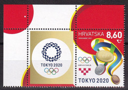 CROATIA 2021,OLYMPIC GAMES TOKYO 2020,VIGNETTE,MNH - Summer 2020: Tokyo