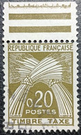 TAXE N°92. 20c. Brun-olive BdF. Cachet De Nantes - 1960-.... Oblitérés