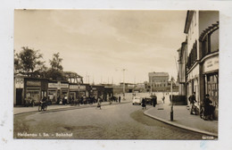 0-8312 HEIDENAU, Bahnhof, HO-Lebensmittel Laden...1958 - Pirna