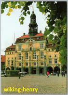 Ratzeburg - Rathaus Mit Lunabrunnen - Ratzeburg