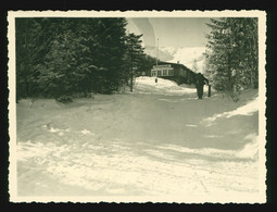 Orig. Foto 1938, Melzergrundbaude, Melzergrund Baude Im Riesengebirge, Schlesien, Kocioł Łomniczki - Schlesien