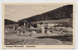 5358 BAD MÜNSTEREIFEL, Schwimmbad, 1949, Kl. Druckstelle - Bad Münstereifel